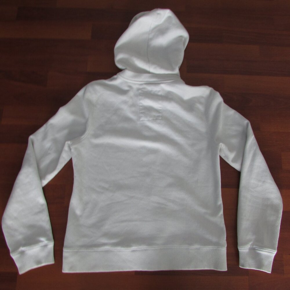 Aeropostale Y2K White Zip Front Hoodie - Picture 7 of 13
